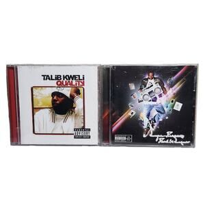 Talib Kweli & Lupe Fiasco 2000's Tested Hip Hop CD's Lot Of 2 Pre-owned